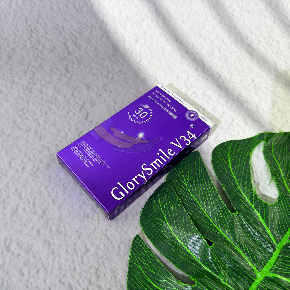 Purple Teeth Whitening Strips